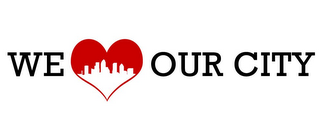WE OUR CITY logo