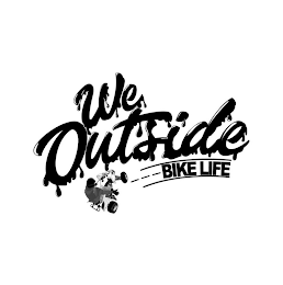 WE OUTSIDE BIKE LIFE logo