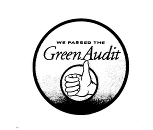 WE PASSED THE GREEN AUDIT logo