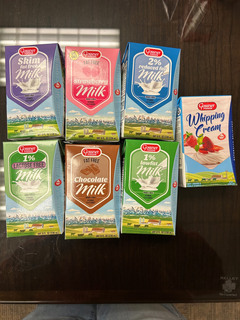 WE PERFECTED. (2) NATURE PROVIDED. WE PERFECTED NATURE PROVIDED. WE PERFECTED WE PERFECTED GOSSNER FOODS SKIM FAT FREE MILK GRADE A MILK UHT 8 FL OZ (236 ML GOSSNER FOODS 1% LACTOSE FREE MILK CLABE THE REAL GOSSNER UHT GRADE A SHELF STABLE REAL (236 ML) NATURE PROVIDED VITAMINS GOSSNER FAT FREE STRAWBERRY REAL MILK GRADE MILK VITAMINS A & D D D D D D D UHT 8 FL OZ [236 ML] GOSSNER FOODS FAT FREE CHOCOLATE MILK GRADE A MILK GOSSNER FOODS 2% REDUCED FAT MILK GRADE A MILK VITAMINS A & D ADDED UHT 8 FL. OZ [236 ML) GOSSNER 1% LOWFAT MILK GRADE A MILK VITAMINS 8 OZ. WE PERFECTED WE PERFECTED. DYE FREE WHIPPING YOUR CREAM IBNZ STRA DE logo