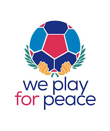 WE PLAY FOR PEACE logo