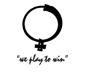 "WE PLAY TO WIN" logo