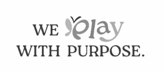 WE PLAY WITH PURPOSE. logo