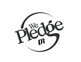 WE PLEDGE DR logo