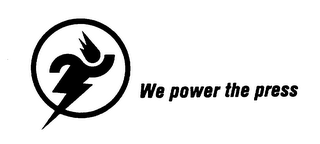 WE POWER THE PRESS logo