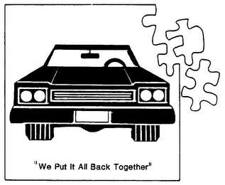 "WE PUT IT ALL BACK TOGETHER" logo