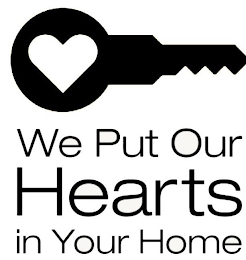 WE PUT OUR HEARTS IN YOUR HOME logo