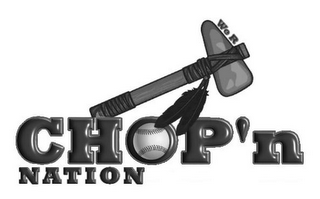 WE R CHOP'N NATION logo