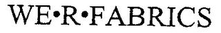 WE R FABRICS logo