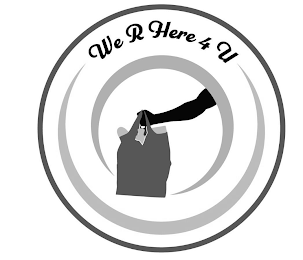 WE R HERE 4 U logo