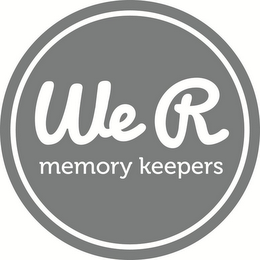 WE R MEMORY KEEPERS logo