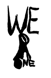 WE R ONE logo
