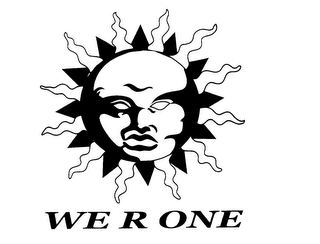 WE R ONE logo