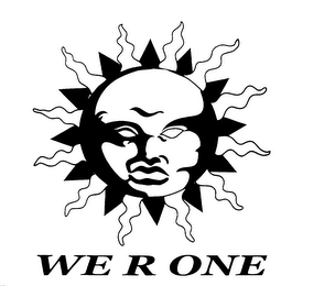 WE R ONE logo