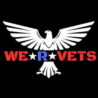 WE R VETS logo