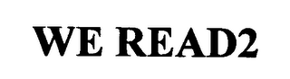 WE READ2 logo