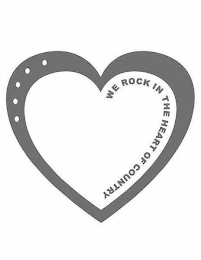 WE ROCK IN THE HEART OF COUNTRY logo