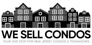 WE SELL CONDOS YOUR ONE STOP FOR NEW JERSEY CONDOS & TOWNHOMES logo