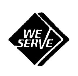 WE SERVE logo