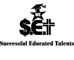 WE S.E.T SUCCESSFUL EDUCATED TALENTS logo