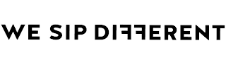 WE SIP DIFFERENT logo