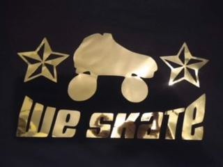 * WE SKATE * FOR LIFE logo