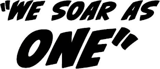 "WE SOAR AS ONE" logo