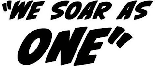 "WE SOAR AS ONE" logo