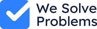 WE SOLVE PROBLEMS logo