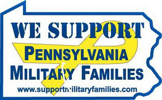 WE SUPPORT PENNSYLVANIA MILITARY FAMILIES WWW.SUPPORTMILITARYFAMILIES.COM logo