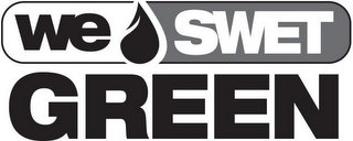 WE SWET GREEN logo