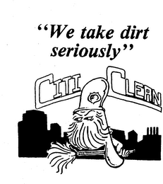 "WE TAKE DIRT SERIOUSLY" logo