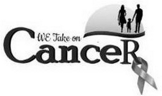 WE TAKE ON CANCER logo