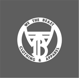 WE THE BEAST CLOTHING & APPAREL WTB logo