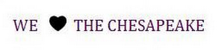 WE THE CHESAPEAKE logo