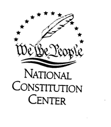 WE THE PEOPLE NATIONAL CONSTITUTION CENTER logo