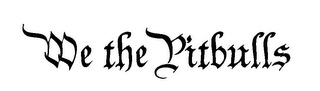 WE THE PITBULLS logo