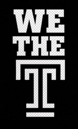 WE THE T logo