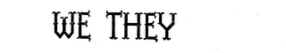 WE THEY logo