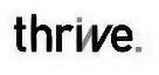 WE THRIVE. logo