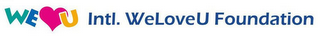 WE U INTL. WELOVEU FOUNDATION logo