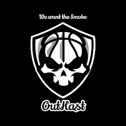 WE WANT THE SMOKE OUTKAST logo