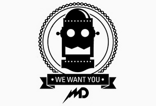 · WE WANT YOU MD · logo