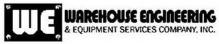 WE WAREHOUSE ENGINEERING & EQUIPMENT SERVICES COMPANY, INC. logo