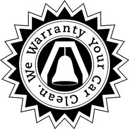 WE WARRANTY YOUR CAR CLEAN. logo