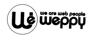 WE WE ARE WEB PEOPLE WEPPY logo