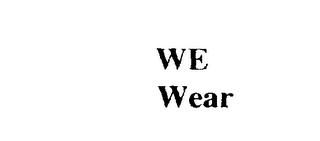WE WEAR logo
