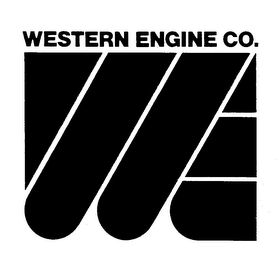 WE WESTERN ENGINE CO. logo