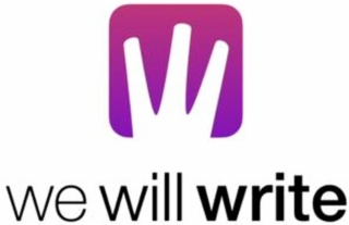 WE WILL WRITE logo