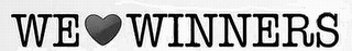 WE WINNERS logo
